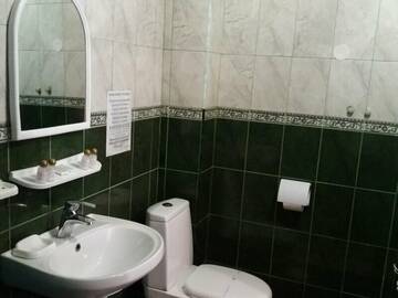 Фото номера Двухместный номер с 1 кроватью или 2 отдельными кроватями и террасой Гостиница Гринвич г. Заозёрное 13